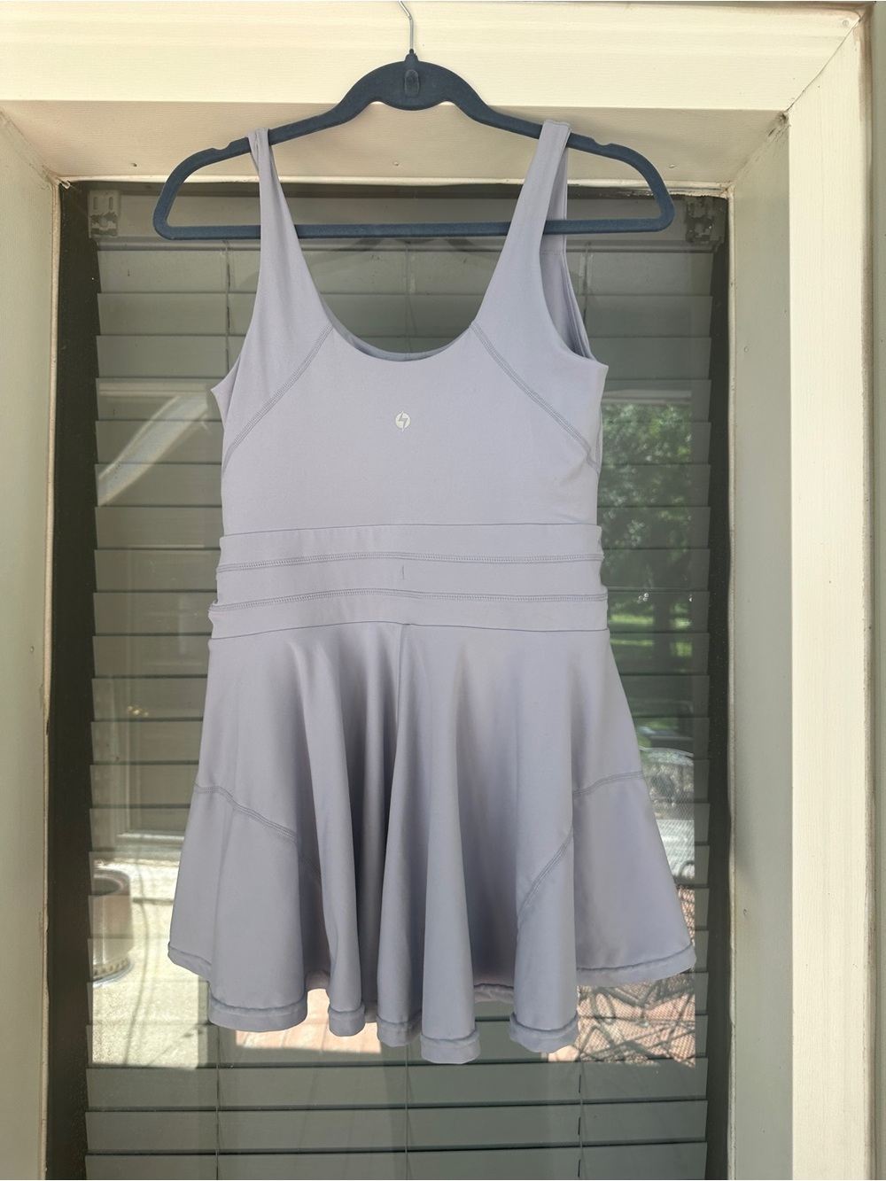 POPFLEX Country Blue Twirl Dress Medium - Picture 6 of 13